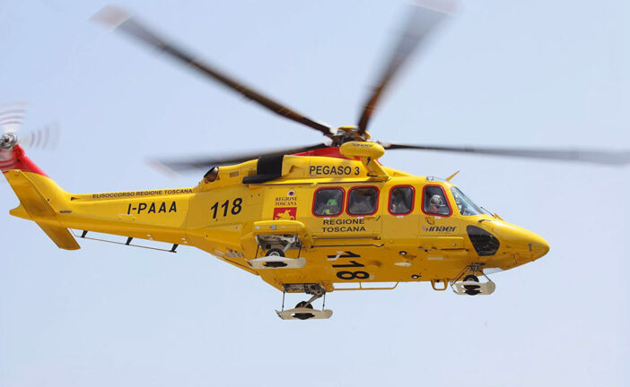 Incidente sul lavoro a Torrenieri: interviene Pegaso 3