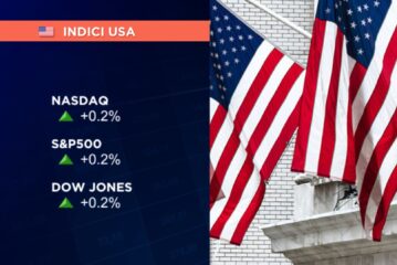 WALL STREET AVVIO IN MODESTO RIALZO CON S&P 500, DOW JONES E NASDAQ A +0,2%
