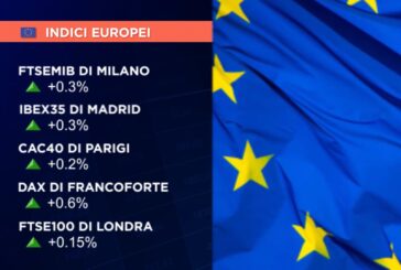 CHIUSURA IN DENARO PER LE BORSE EUROPEE, MILANO +0,3%