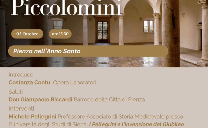 Il Giubileo raccontato a Pienza