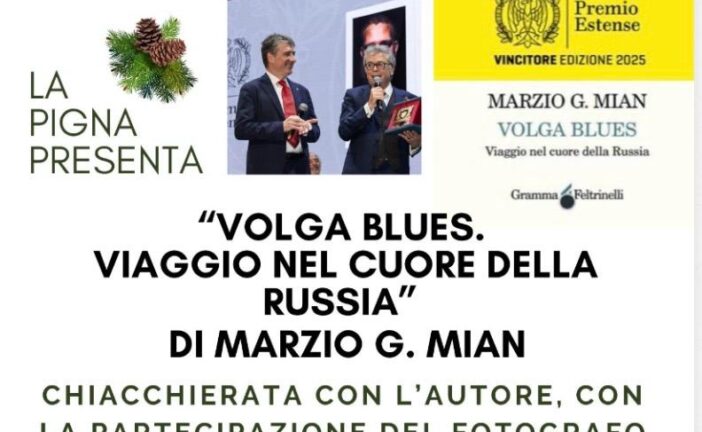 Marzio G. Mian  porta il suo libro al’Arci La Pigna di Iesa