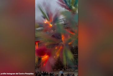 Parigi, show al Centre Pompidou che chiude per ristrutturazione