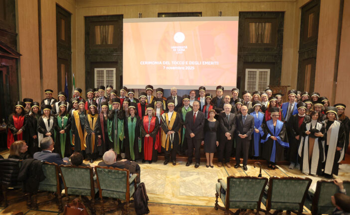 All’Università di Siena si è tenuta la “Cerimonia del tòcco e degli Emeriti”