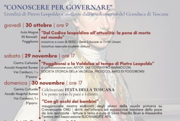 Poggibonsi celebra Pietro Leopoldo fra storia, attualità e futuro 