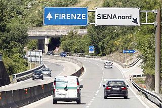 Svincolo di Siena Nord chiuso in ingresso e in uscita verso Firenze