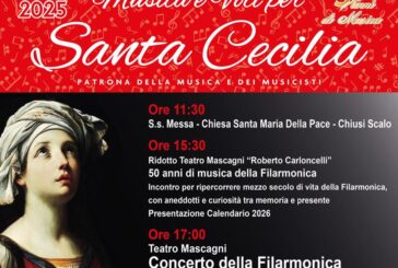 1975 – 2025: la Filarmonica Città di Chiusi festeggia 50 anni di musica 
