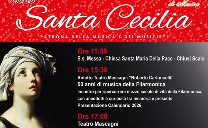 1975 – 2025: la Filarmonica Città di Chiusi festeggia 50 anni di musica 