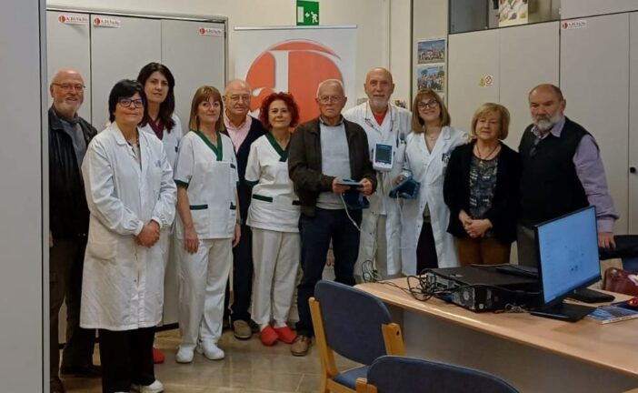 Donato alla Diabetologia di Nottola uno sfigmomanometro di ultima generazione