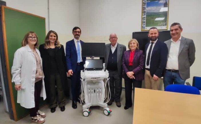 Ospedale di Abbadia San Salvatore, donato un ecografo multidisciplinare
