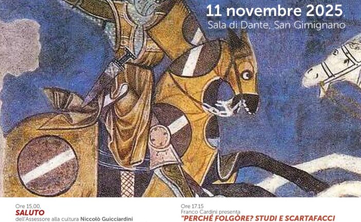 Franco Cardini a San Gimignano per celebrare Folgore