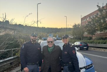 75enne disorientato soccorso dalla Polizia vicino alla tangenziale
