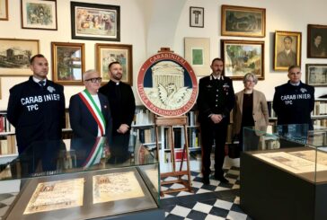 I Carabinieri TPC recuperano le 30 pagine miniate rubate a Colle