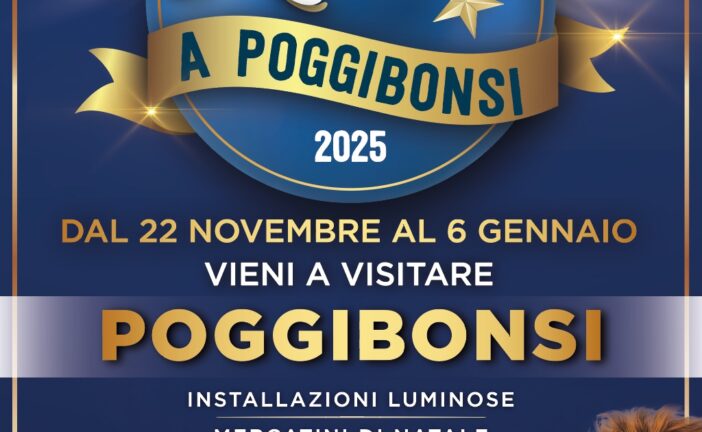 Natale in Toscana 2025: Poggibonsi è la terza città ad accendere la magia