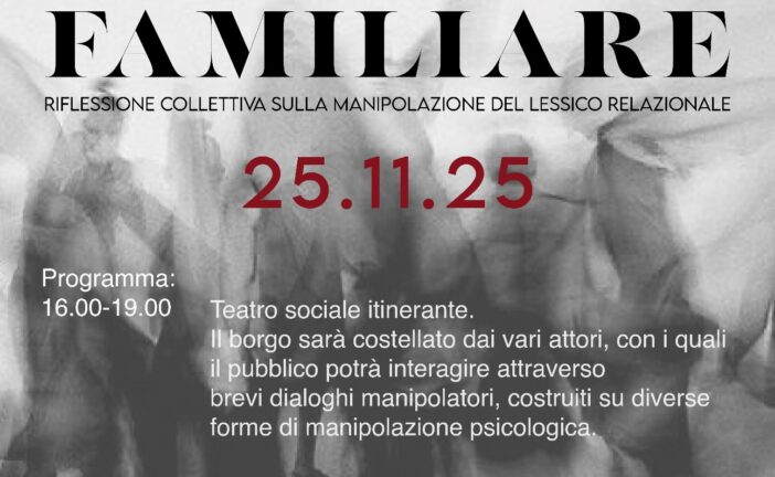 Lessico Familiare contro la violenza sulle donne a Radicondoli