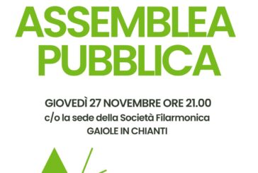 Gaiole in Chianti: assemblea pubblica il 27 novembre alle 21