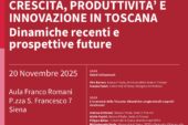 All’UniSi esperti a confronto sui temi dello sviluppo industriale e tecnologico regionale