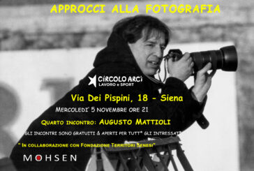 5 novembre: incontro con Augusto Mattioli da Mohsen