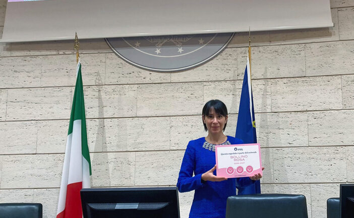 Tre bollini rosa per l’Aous: a Roma la premiazione di Fondazione Onda