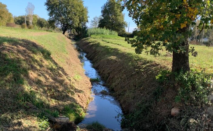 Lavori di manutenzione ordinaria sul Fosso del Mulinello