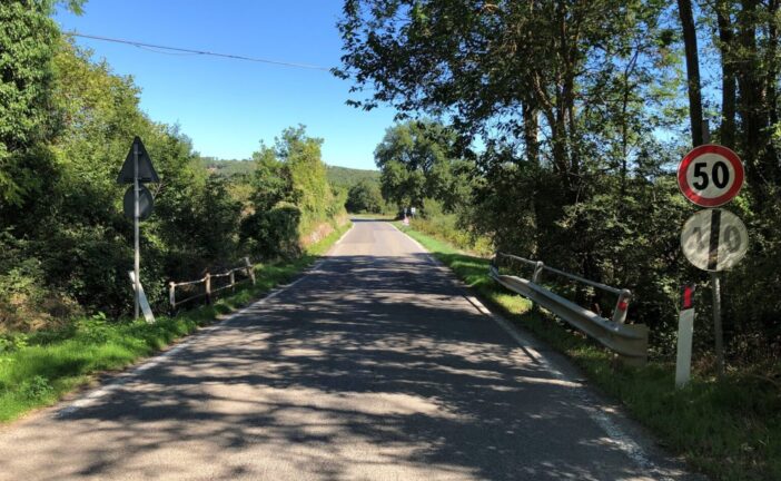 Ponte del Prete a Montemaggio: consegnati i lavori