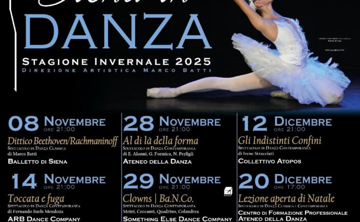 Ba.N.Co.: la danza contemporanea arriva a “Siena in danza”
