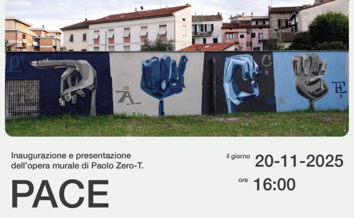 Poggibonsi presenta un nuovo murale di “Zero-T”