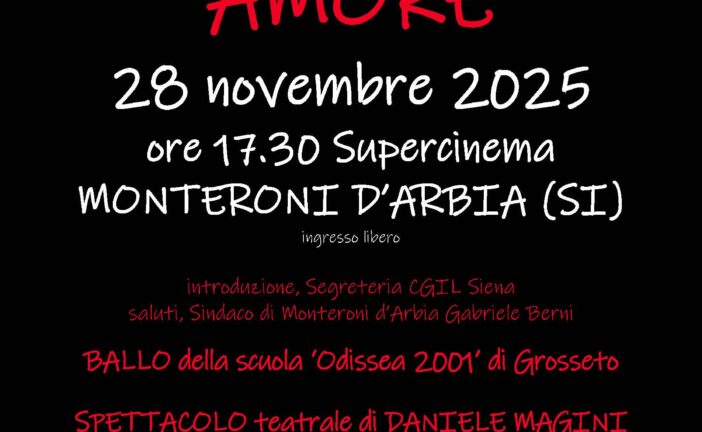 Al SuperCinema di Monterroni lo spettacolo “Non chiamarlo amore”