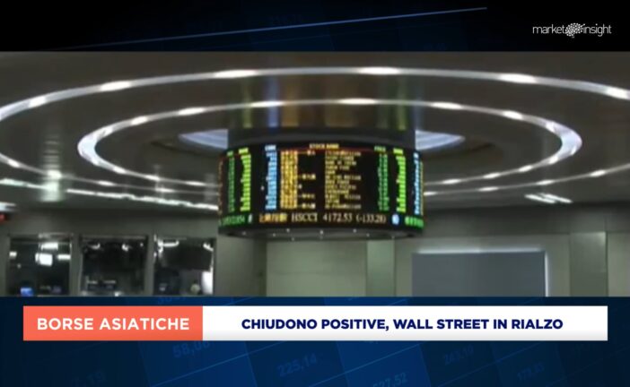 BORSE ASIATICHE SEDUTA POSITIVA SENZA IL GIAPPONE