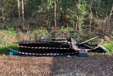 CB6 interviene a Rapolano per ripulire il borro Cavoli da rifiuti ingombranti