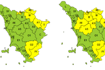 Neve e vento: codice giallo per venerdì 21 e sabato 22 novembre