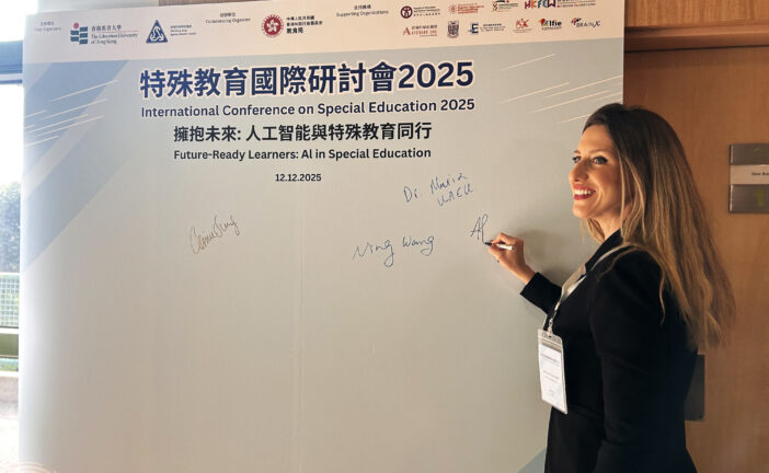 Didattica inclusiva e AI generativa: Alessandra Romano alla conferenza di Hong Kong
