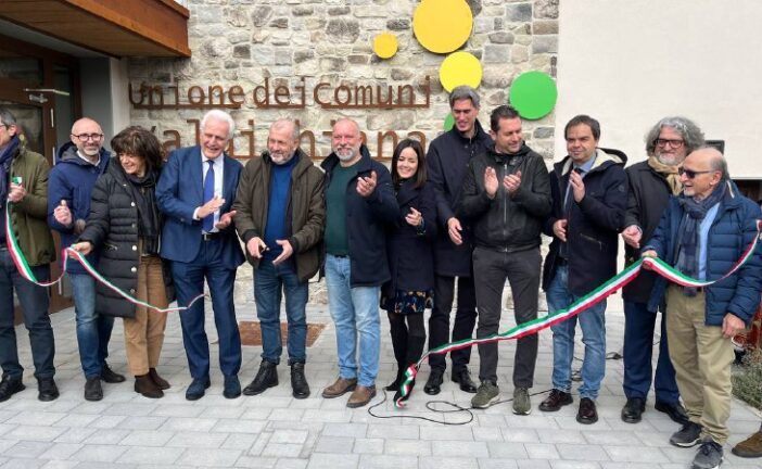 Unione Comuni Valdichiana Senese: inaugurata la sede a Sarteano