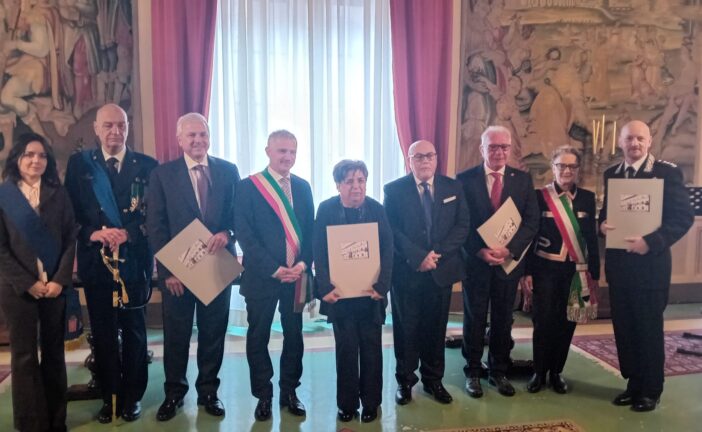 Consegnate in prefettura le onorificenze al Merito della Repubblica