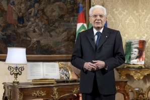 Messaggio di fine anno del presidente della Repubblica Sergio Mattarella
