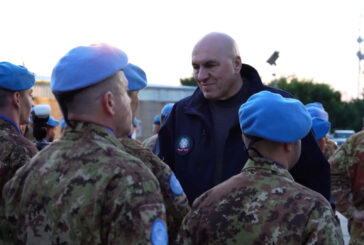 Difesa, Crosetto incontra i militari italiani in missione in Libano