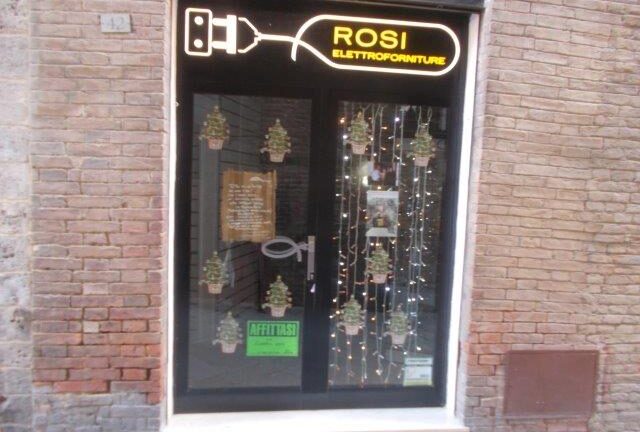 Chiude il negozio Rosi Elettroforniture