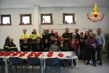 I Vigili del fuoco donano 5mila euro all’Anffas di Poggibonsi