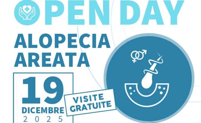 Alopecia Areata Da:, il 19 dicembre visite dermatologiche all’Aous