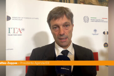 Mongolia, Zoppas "Accordo per agevolare l'espansione del Made in Italy"