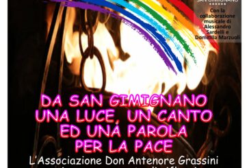Da San Gimignano una luce, un canto e una parola di pace