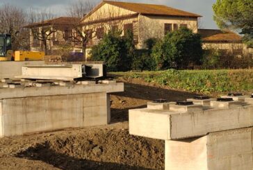 Ponte sul Canale Maestro della Chiana a Valiano: i lavori proseguono