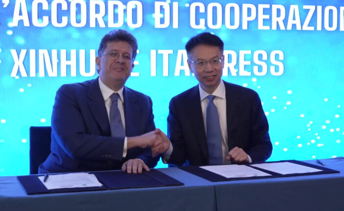 Media, a Roma siglata la nuova partnership tra le agenzie Xinhua e Italpress