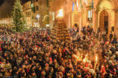 Le Fiaccole di Abbadia San Salvatore: la città si accende per la Vigilia di Natale