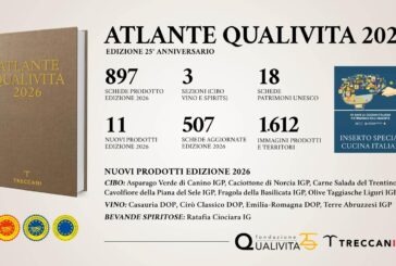 L’Atlante Qualivita Treccani 2026 celebra la Cucina italiana Patrimonio Unesco
