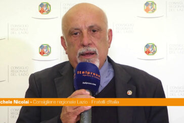 Lazio, Nicolai "Manovra espansiva, opere importanti per i Comuni"