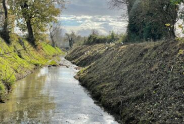 Manutenzione ordinaria sul torrente Rosia a Sovicille