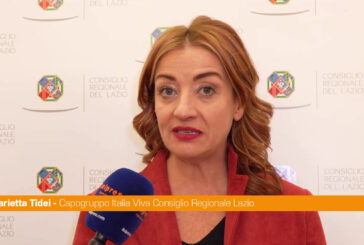 Lazio, Tidei "Nella manovra servono interventi più strutturali"