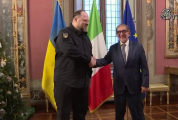La Russa riceve in Senato il presidente del Parlamento ucraino