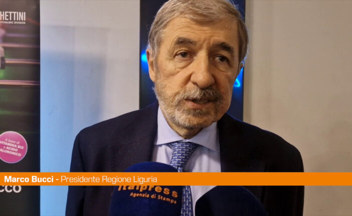 Liguria, Bucci "Prevenzione e diagnosi precoce nuovo modello di sanità"