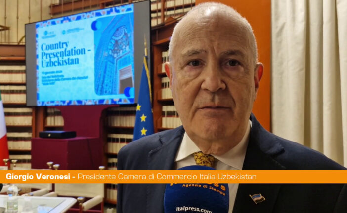 Veronesi "Con l'Uzbekistan interessanti opportunità per le imprese italiane"
